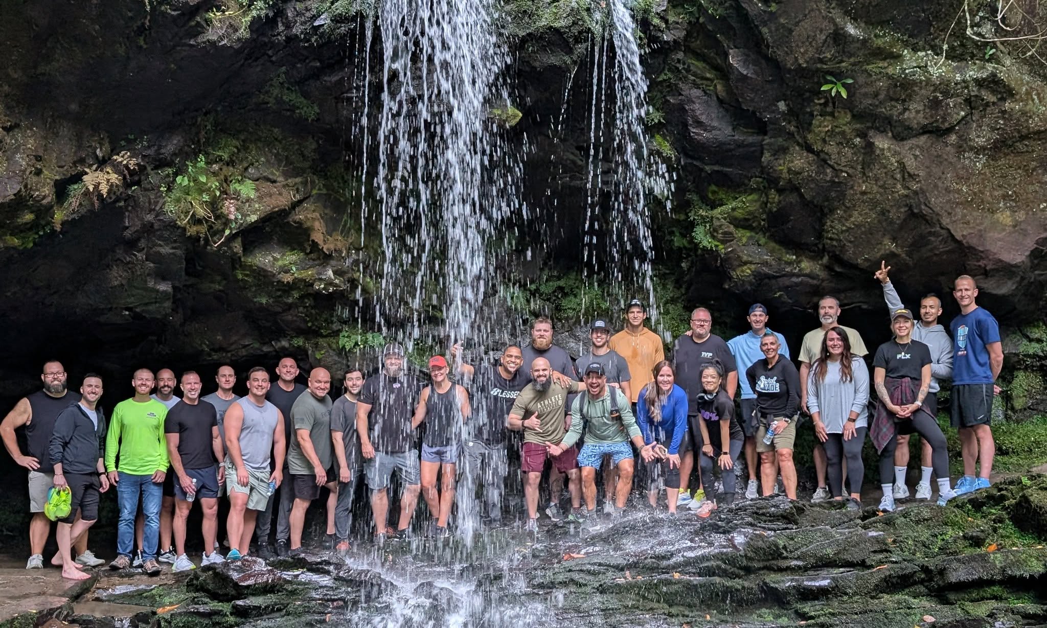 800% retreat attendees building relationships
